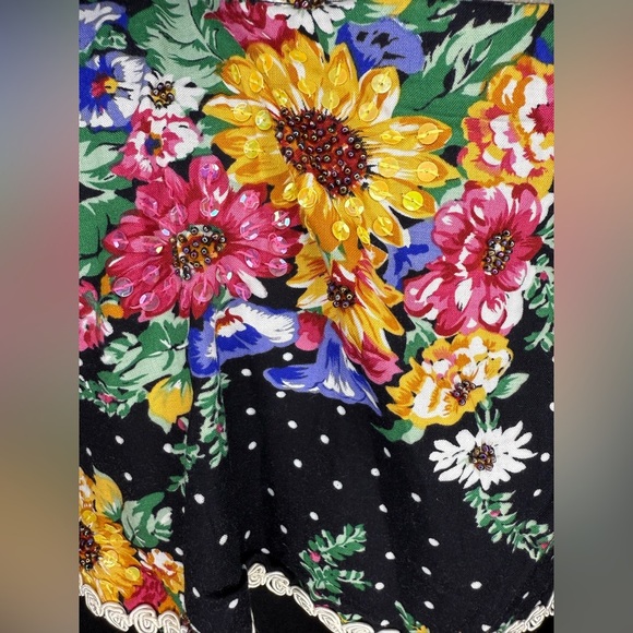 🖤Vintage 3-Piece "Lacy Afternoon" by Shell Kepler Dress – M – Made in USA🖤 - Picture 7 of 16